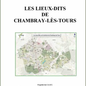C63 Les lieux-dits de Chambray-lès-Tours