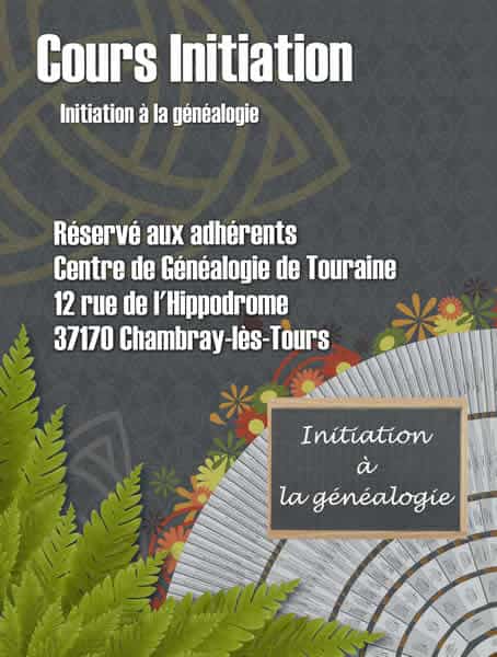 29  octobre 2026 - Initiation à la généalogie 3/3 (au local et à distance)