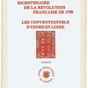C19<br>Les Conventionnels<br>d'Indre-et-Loire<br> <br>